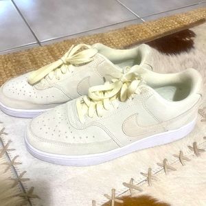 Nike Beige Suede Sneakers W 8.5